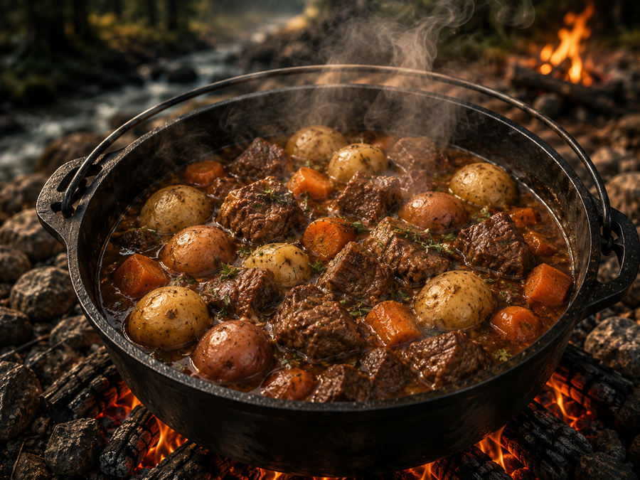 Dutch Oven Campfire Beef Stew