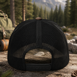 Dusty's Embroidered Camo Trucker