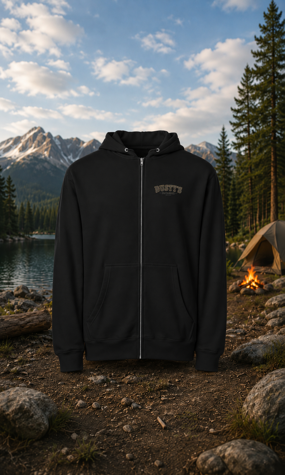 Premium full zip hoodie